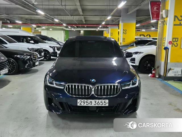 BMW 6 Series GT (G32) 2023 Синий из Кореи