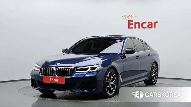 BMW 5 Series (G30) 2020 Синий из Кореи