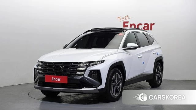 Hyundai The New Tucson Hybrid (NX4) 2024 Белый из Кореи