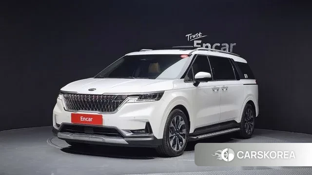 Kia Carnival 4th generation 2021 Белый из Кореи