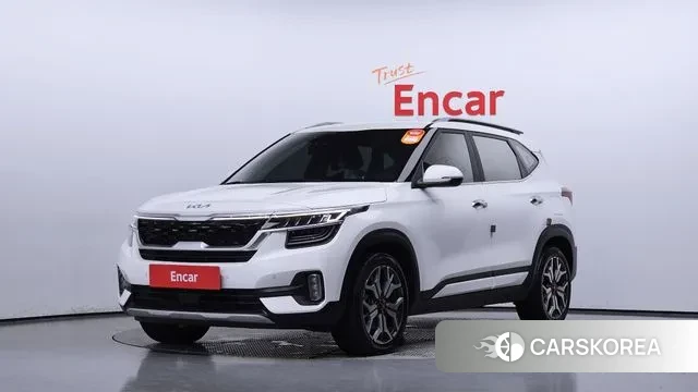 Kia Seltos 2021 Белый из Кореи
