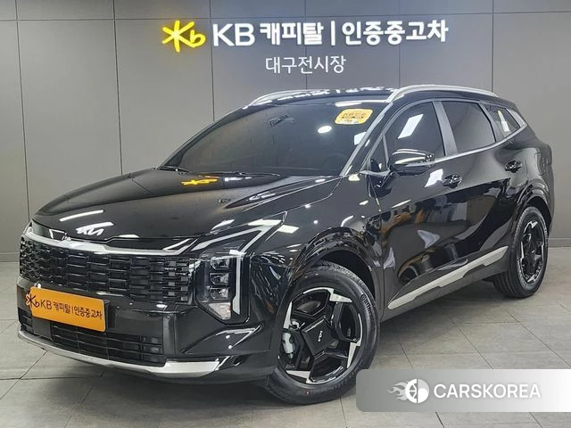 Kia The New Sportage 5th Generation Hybrid 2025 Черный из Кореи