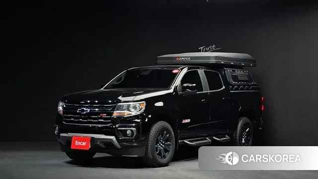 Chevrolet (GM Daewoo) Real New Colorado 2021 Черный из Кореи