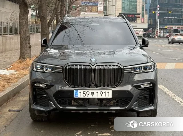 BMW X7 (G07) 2022 Серый из Кореи
