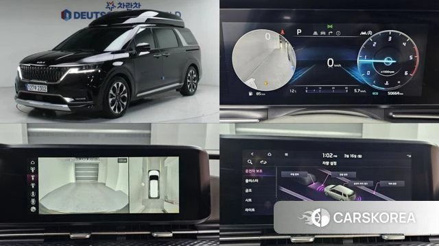 Kia Carnival 4th generation 2021 Черный из Кореи