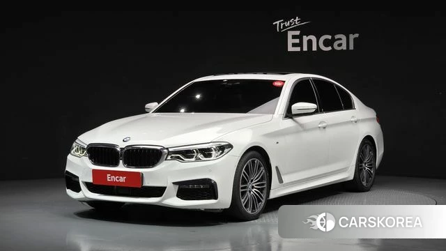 BMW 5 Series (G30) 2019 Белый из Кореи