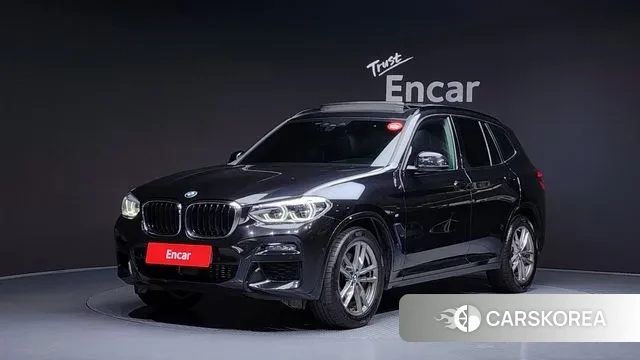 BMW X3 (G01) 2021 Черный из Кореи