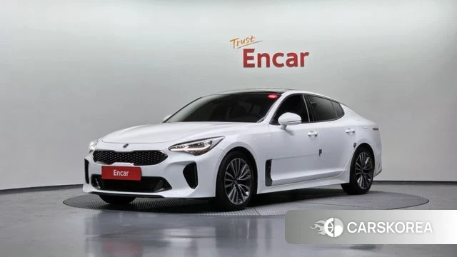 Kia Stinger 2018 Белый из Кореи