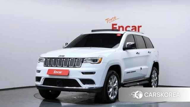 Jeep Grand Cherokee 2021 Белый из Кореи