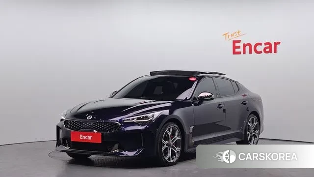Kia Stinger 2018 Синий из Кореи