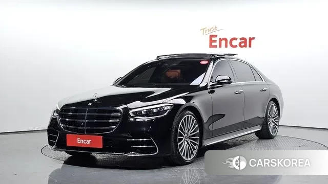Mercedes-Benz S-Class W223 2023 Черный из Кореи