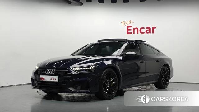 Audi A7 (4K) 2022 Синий из Кореи