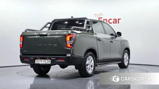 Ssangyong The New Rexton Sport 2021 Зеленый из Кореи