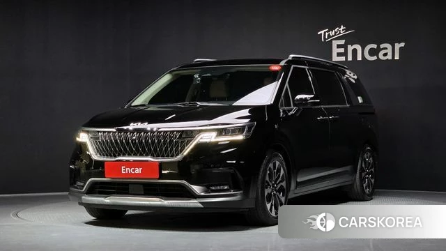 Kia Carnival 4th generation 2022 Черный из Кореи
