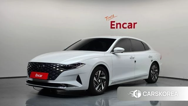 Hyundai The New Grandeur IG Hybrid 2020 Белый из Кореи
