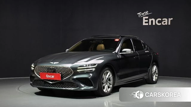 Genesis The New G70 2021 Серый из Кореи