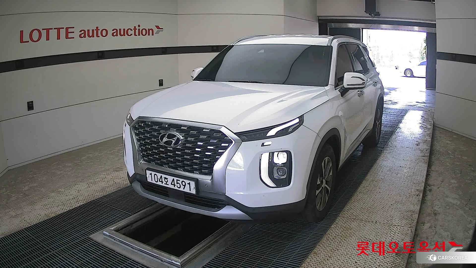 Hyundai Palisade 2021 Белый из Кореи