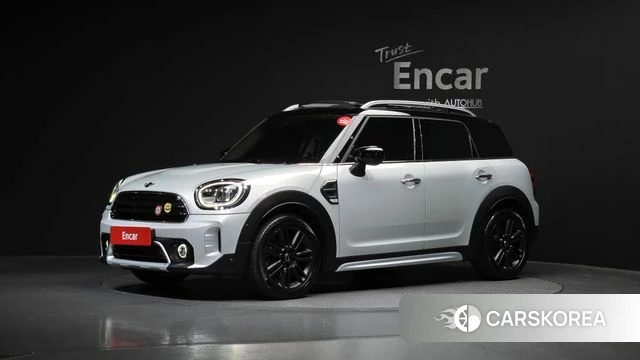 Mini Cooper Countryman 2020 Серебряный двухцветный из Кореи