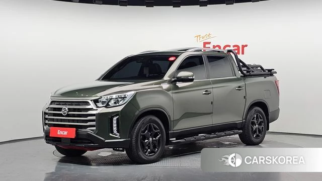 Ssangyong The New Rexton Sport 2021 Зеленый из Кореи