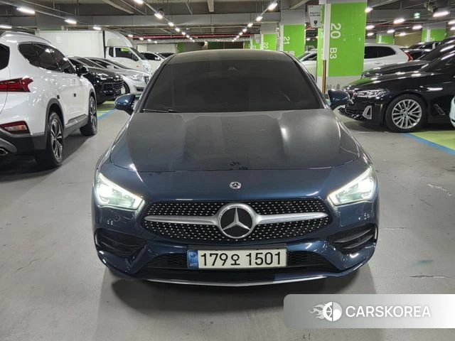 Mercedes-Benz CLA-Class C118 2020 Синий из Кореи
