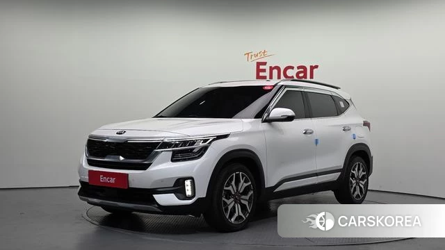 Kia Seltos 2021 Белый из Кореи