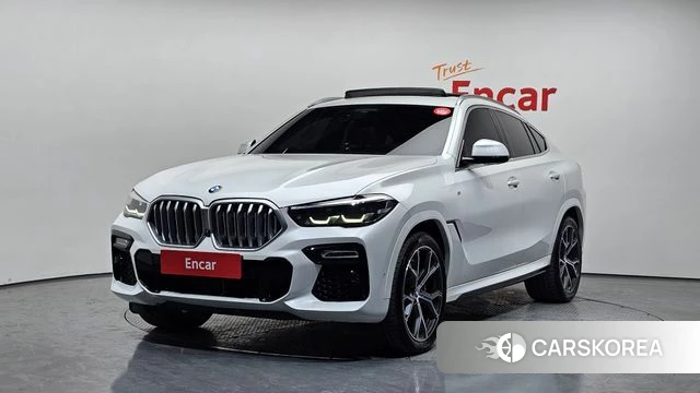 BMW X6 (G06) 2021 Белый из Кореи