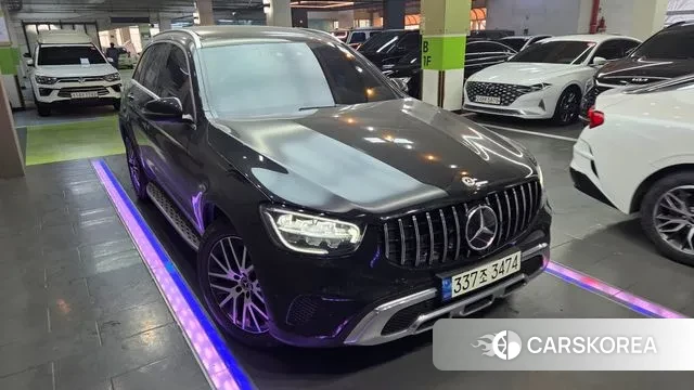 Mercedes-Benz GLC-Class X253 2021 Черный из Кореи