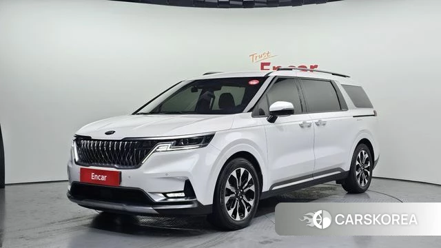 Kia Carnival 4th generation 2021 Белый из Кореи