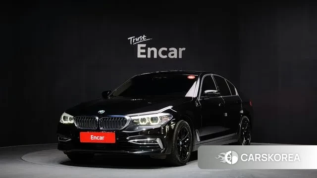 BMW 5 Series (G30) 2019 Черный из Кореи