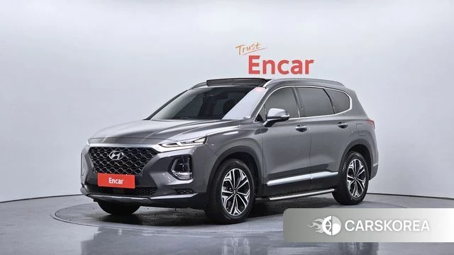 Hyundai Santa Fe TM 2019 Серый из Кореи