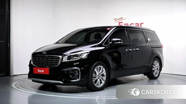 Kia The New Carnival 2018 Черный из Кореи
