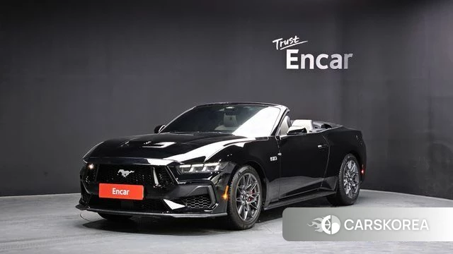 Ford Mustang 7th Generation 2024 Черный из Кореи