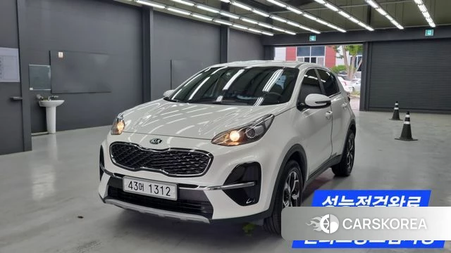 Kia Sportage The Bold 2018 Белый из Кореи