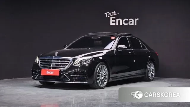 Mercedes-Benz S-Class W222 2018 Черный из Кореи