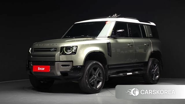 Land Rover Defender (L663) 2021 Зеленый из Кореи