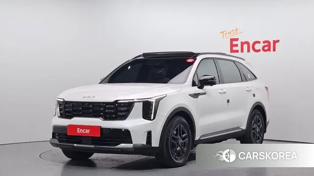 Kia The New Sorento 4th Generation 2023 Белый из Кореи