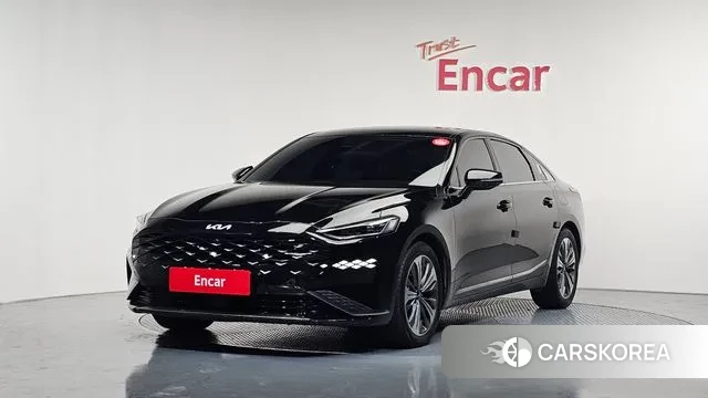 Kia K8 Hybrid 2021 Черный из Кореи