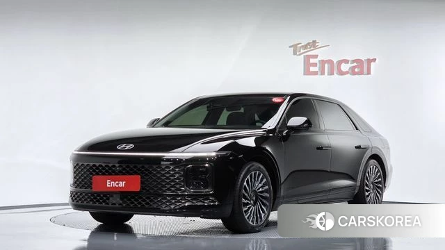 Hyundai Grandeur (GN7) 2024 Черный из Кореи