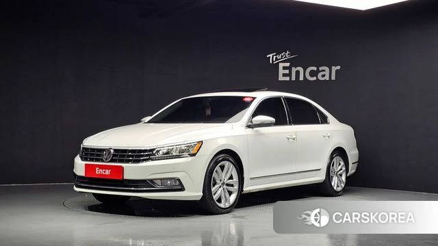Volkswagen The New Passat 2018 Белый из Кореи