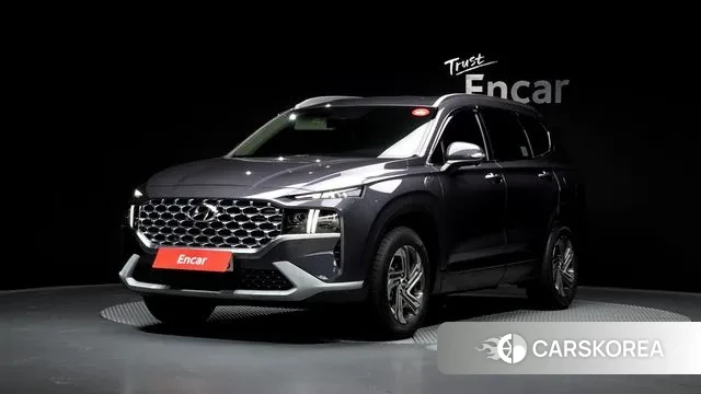 Hyundai The New Santa Fe 2021 Серый из Кореи