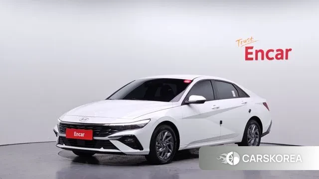 Hyundai The New Avante Hybrid (CN7) 2025 Белый из Кореи