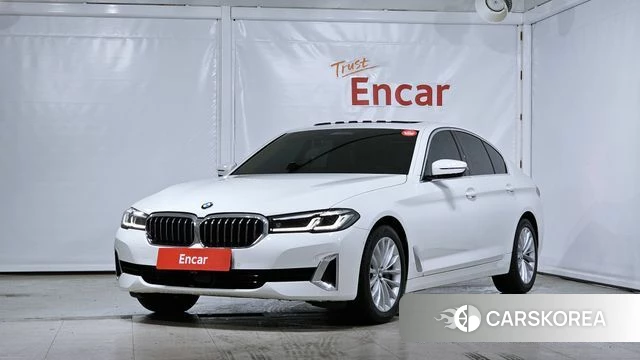 BMW 5 Series (G30) 2022 Белый из Кореи