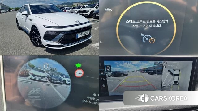 Hyundai Sonata D Edge (DN8) 2023 Белый из Кореи