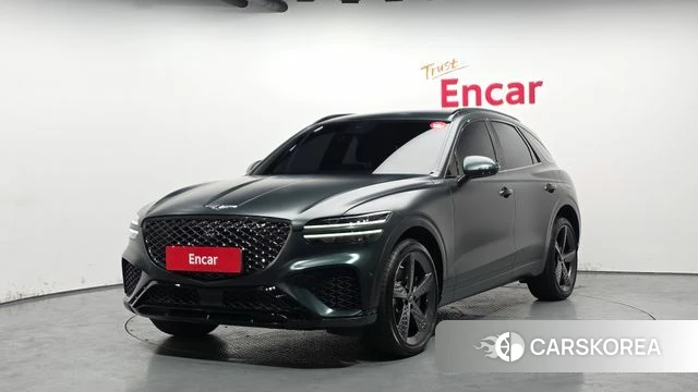 Genesis GV70 2021 Темно-зеленый из Кореи