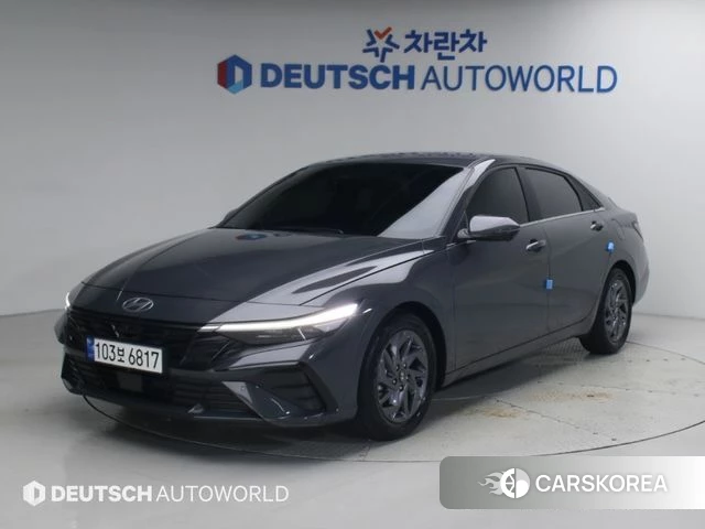 Hyundai The New Avante (CN7) 2023 Серый из Кореи