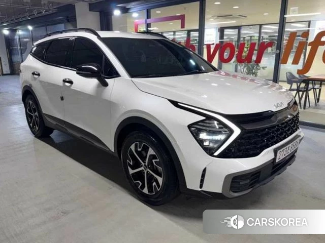 Kia Sportage 5th Generation Hybrid 2021 Белый из Кореи