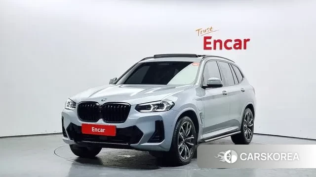 BMW X3 (G01) 2023 Светло-серебряный цвет из Кореи