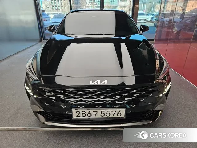 Kia K8 Hybrid 2022 Черный из Кореи