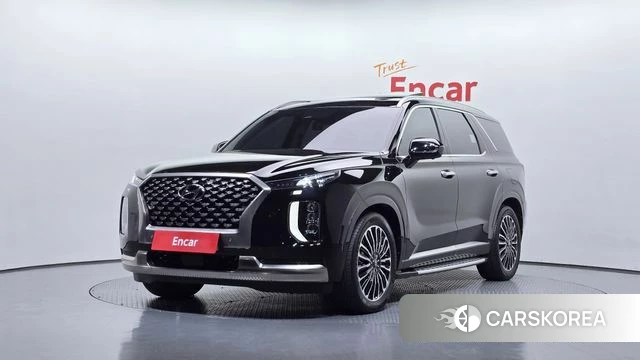 Hyundai Palisade 2022 Черный из Кореи