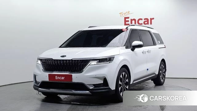 Kia Carnival 4th generation 2021 Белый из Кореи